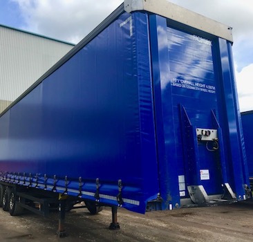 Commercial Trailer Rentals Curtain Sided Trailer