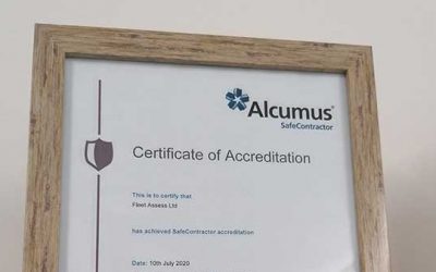 Fleet Assess announce the recent renewal of their Alcumus Safe Contractor accreditation